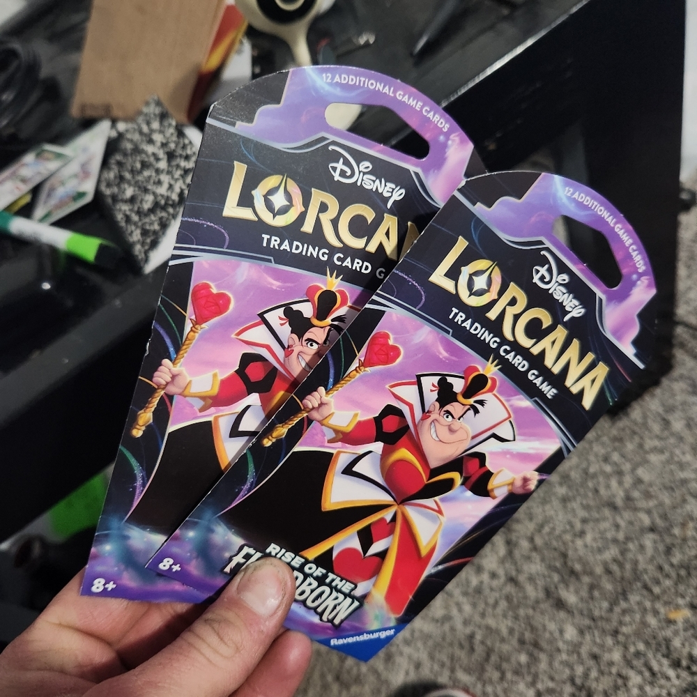 Trading card game lorcana rise of the flood born